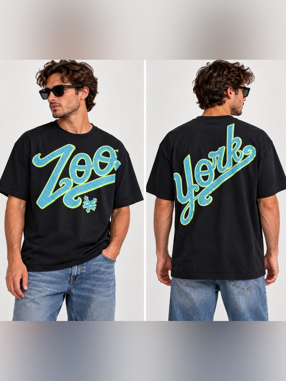 Zoo York Black T- Shirt Size XL See Description